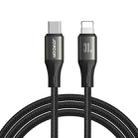 JOYROOM SA25-CL3 30W USB-C/Type-C to 8 Pin Fast Charge Data Cable, Length:1.2m(Black) - 1