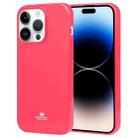 For iPhone 15 Pro Max GOOSPERY PEARL JELLY Shockproof TPU Phone Case(Rose Red) - 1