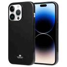 For iPhone 15 Pro Max GOOSPERY PEARL JELLY Shockproof TPU Phone Case(Black) - 1