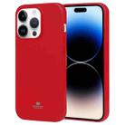 For iPhone 15 Pro GOOSPERY PEARL JELLY Shockproof TPU Phone Case(Red) - 1