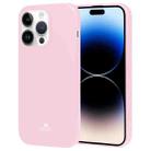 For iPhone 15 Pro GOOSPERY PEARL JELLY Shockproof TPU Phone Case(Pink) - 1