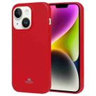 For iPhone 15 Plus GOOSPERY PEARL JELLY Shockproof TPU Phone Case(Red) - 1