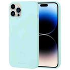 For iPhone 15 Pro Max GOOSPERY SOFT FEELING Liquid TPU Soft Case(Mint Green) - 1