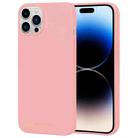 For iPhone 15 Pro Max GOOSPERY SOFT FEELING Liquid TPU Soft Phone Case(Pink) - 1