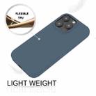 For iPhone 16 Pro GOOSPERY SOFT FEELING Liquid TPU Soft Phone Case(Dark Blue) - 3