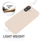 For iPhone 16 Plus GOOSPERY SOFT FEELING Liquid TPU Soft Phone Case(Apricot) - 3