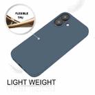 For iPhone 16 Plus GOOSPERY SOFT FEELING Liquid TPU Soft Phone Case(Dark Blue) - 3