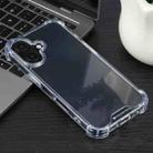 For iPhone 16 Plus MERCURY GOOSPERY SUPER Four-Corner Shockproof TPU Phone Case(Transparent) - 1