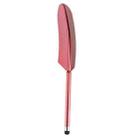 Electroplated Feather Stylus Pen(Red) - 1