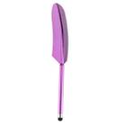 Electroplated Feather Stylus Pen(Violet) - 1