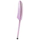 Electroplated Feather Stylus Pen(Pink) - 1