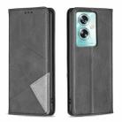 For OPPO A79 5G Prismatic Invisible Magnetic Leather Phone Case(Black) - 1