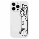 For iPhone 14 Pro Max Wristband Holder Phone Case(Cat) - 1