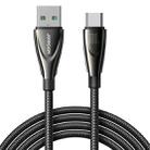 JOYROOM SA31-AC6 100W USB to USB-C/Type-C Fast Charge Data Cable, Length: 1.2m(Black) - 1