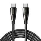 JOYROOM SA31-CC5 240W USB-C/Type-C to USB-C/Type-C Fast Charge Data Cable, Length: 1.2m(Black) - 1