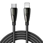 JOYROOM SA31-CL3 30W USB-C/Type-C to 8 Pin Fast Charge Data Cable, Length: 1.2m(Black) - 1
