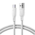 JOYROOM SA34-AC6 100W USB to USB-C/Type-C Fast Charge Data Cable, Length: 1m(White) - 1