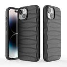 For iPhone 15 Plus Multi-tuyere Powerful Heat Dissipation Phone Case(Black) - 1