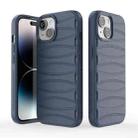 For iPhone 15 Plus Multi-tuyere Powerful Heat Dissipation Phone Case(Blue) - 1