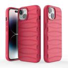 For iPhone 15 Plus Multi-tuyere Powerful Heat Dissipation Phone Case(Red) - 1