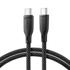 JOYROOM SA34-CC3 60W USB-C/Type-C to USB-C/Type-C Fast Charge Data Cable, Length: 1m(Black) - 1