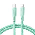 JOYROOM SA34-CL3 30W USB-C/Type-C to 8 Pin Fast Charge Data Cable, Length: 1m(Green) - 1