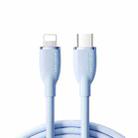 JOYRO0M SA29-CL3 30W USB-C/Type-C to 8 Pin Liquid Silicone Fast Charging Data Cable, Length: 2m(Blue) - 1