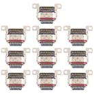 For Samsung Galaxy S22+ 5G SM-S906B 10 PCS Charging Port Connector - 1
