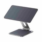 For Pad 12.9 inch Baseus MagStable Series Aluminum Alloy Magnetic Tablet Stand(Space Grey) - 1