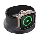 For Apple Watch V17A Foldable Magnetic Wireless Charger(Black) - 2