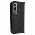For OPPO K12x Skin Feel Life Tree Metal Button Leather Phone Case(Black) - 3