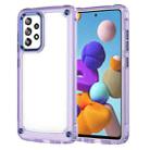 For Samsung Galaxy A52 5G / 4G Skin Feel TPU + PC Phone Case(Transparent Purple) - 1