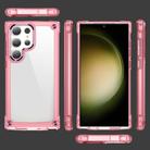 For Samsung Galaxy S25 Ultra 5G Skin Feel TPU + PC Phone Case(Transparent Pink) - 2