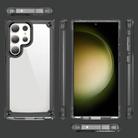 For Samsung Galaxy S25 Ultra 5G Skin Feel TPU + PC Phone Case(Transparent Black) - 2