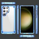 For Samsung Galaxy S25 Ultra 5G Skin Feel TPU + PC Phone Case(Transparent Blue) - 2