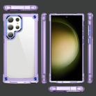 For Samsung Galaxy S25 Ultra 5G Skin Feel TPU + PC Phone Case(Transparent Purple) - 2