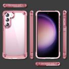 For Samsung Galaxy S25+ 5G Skin Feel TPU + PC Phone Case(Transparent Pink) - 2