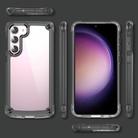 For Samsung Galaxy S25+ 5G Skin Feel TPU + PC Phone Case(Transparent Black) - 2