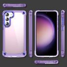 For Samsung Galaxy S25+ 5G Skin Feel TPU + PC Phone Case(Transparent Purple) - 2