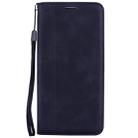 For Samsung Galaxy M21 Frosted Business Magnetic Horizontal Flip PU Leather Case with Holder & Card Slot & Lanyard(Black) - 2