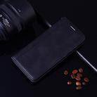 For Samsung Galaxy M21 Frosted Business Magnetic Horizontal Flip PU Leather Case with Holder & Card Slot & Lanyard(Black) - 6
