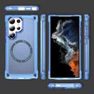 For Samsung Galaxy S25 Ultra 5G Skin Feel TPU + PC MagSafe Magnetic Phone Case(Transparent Blue) - 2