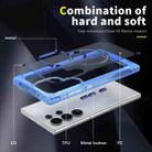For Samsung Galaxy S25 Ultra 5G Skin Feel TPU + PC MagSafe Magnetic Phone Case(Transparent Blue) - 3