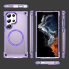 For Samsung Galaxy S25 Ultra 5G Skin Feel TPU + PC MagSafe Magnetic Phone Case(Transparent Purple) - 2