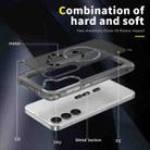 For Samsung Galaxy S25+ 5G Skin Feel TPU + PC MagSafe Magnetic Phone Case(Transparent Black) - 3