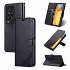 For Huawei Enjoy 70 AZNS Sheepskin Texture Flip Leather Phone Case(Black) - 1