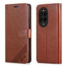 For Huawei nova13 Pro AZNS Sheepskin Texture Flip Leather Phone Case(Brown) - 2