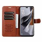 For Huawei nova13 Pro AZNS Sheepskin Texture Flip Leather Phone Case(Brown) - 3