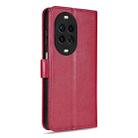 For Huawei nova 14 Pro 5G AZNS Sheepskin Texture Flip Leather Phone Case(Red) - 3