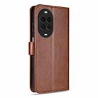 For Huawei nova 14 5G AZNS Sheepskin Texture Flip Leather Phone Case(Brown) - 3